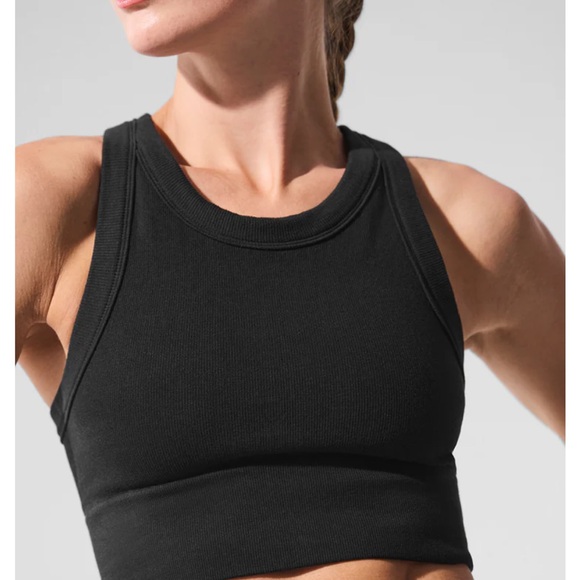 Alo Seamless Delight High Neck Bra Size XS - Picture 3 of 6